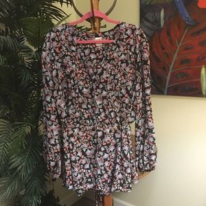 womens plus size Blouse top 3x Terra & Sky